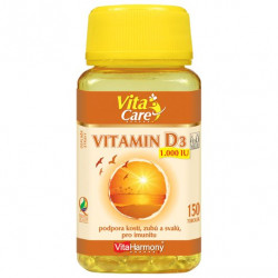 VitaHarmony Vitamin D3  1.000 m.j. 25 mcg 150 tobolek