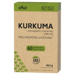 VITAR EKO Kurkuma + ostropestřec 60 kapslí