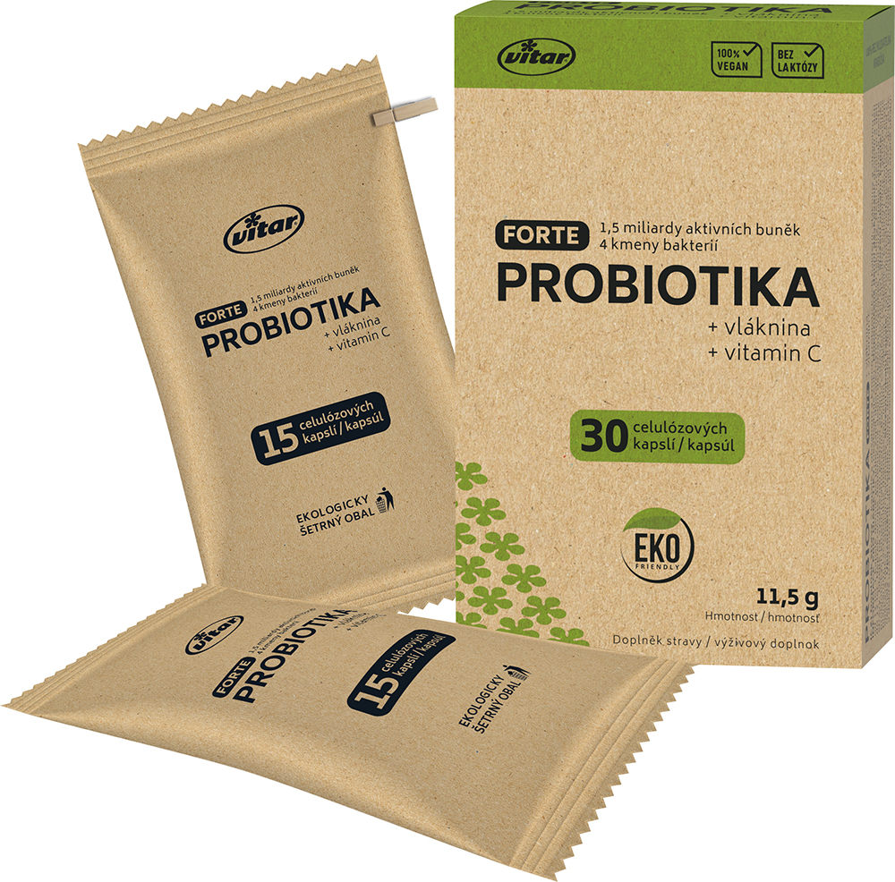 VITAR Probiotika EKO Forte 30 kapslí