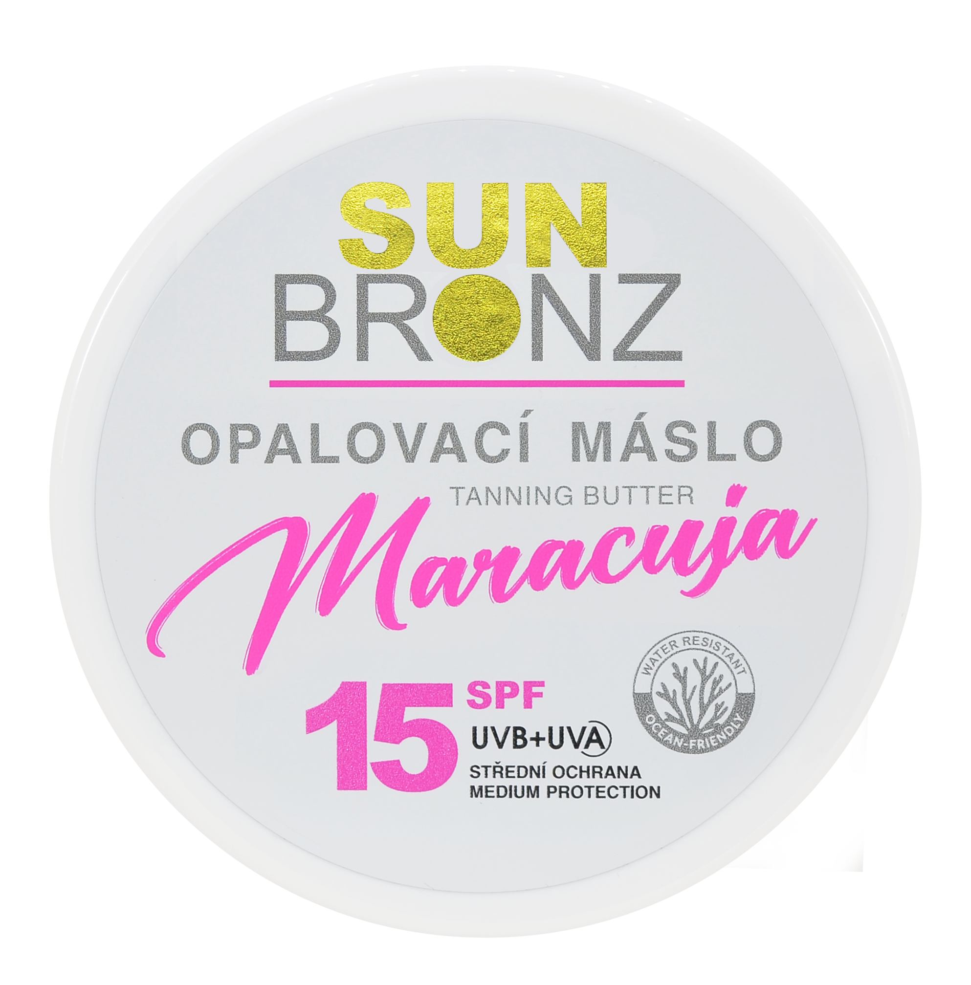 VIVACO SUN BRONZ Opalovací máslo SPF 15 Maracuja 150 ml