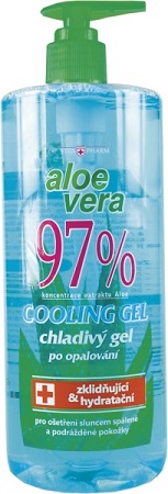 VIVAPHARM Aloe Vera 97 % chladivý gel po opalování 500 ml