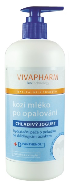 VIVAPHARM Kozí mléko po opalování s mléčnými proteiny 400 ml