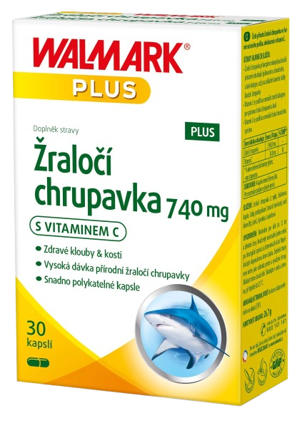 WALMARK žraločí chrupavka 740mg 30 tablet