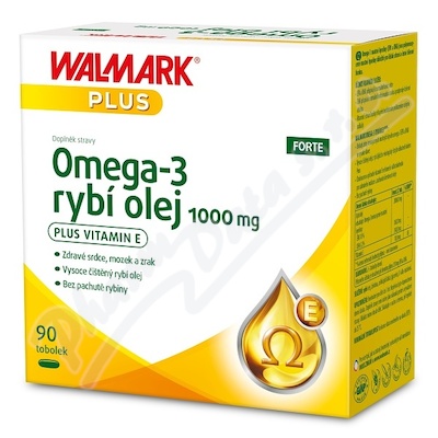 WALMARK Omega-3 rybí olej 1000 mg 90 tobolek