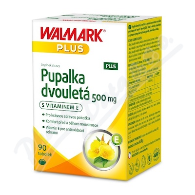 WALMARK Pupalka 500 mg s vitamínem E PLUS 90 tobolek