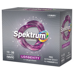 WALMARK Spektrum gummies LONGEVITY s rakytníkem 90 + 30 gummies NAVÍC