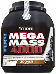 WEIDER , Mega Mass 4000, Gainer, , Čokoláda 3000 g