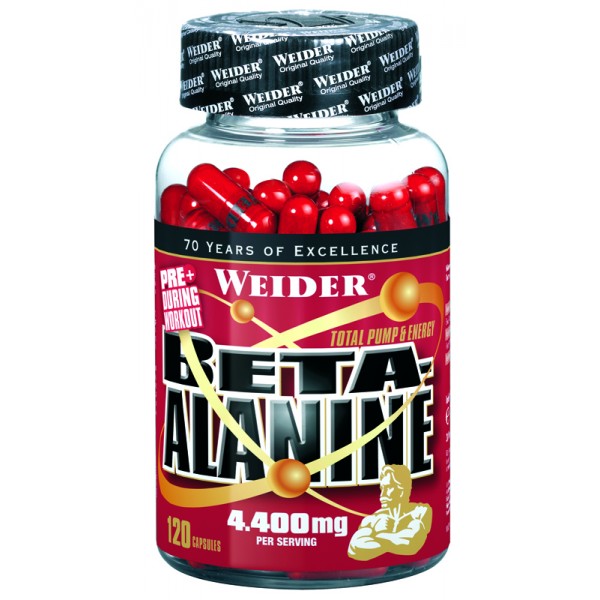 WEIDER Beta-Alanine 120 kapslí