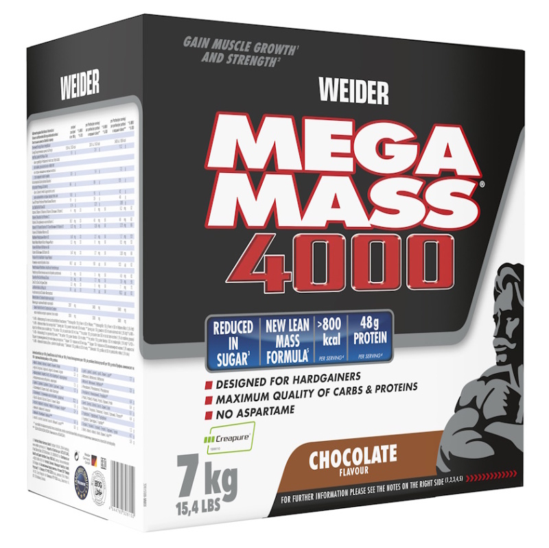 WEIDER Giant mega mass 4000 čokoláda 7000 g