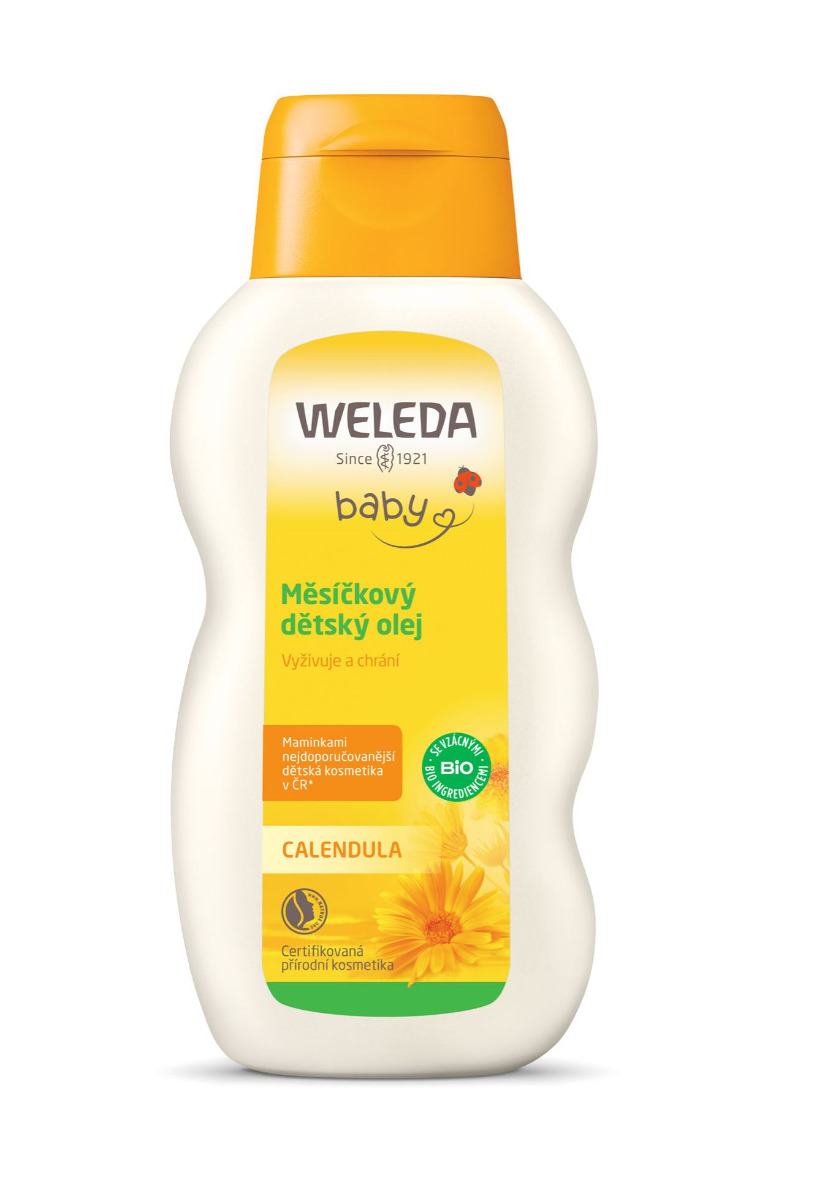 Weleda Měsíčkový dětský olej 200 ml