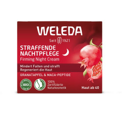 Weleda Zpevňující noční krém s granátovým jablkem a maca peptidy 40 ml