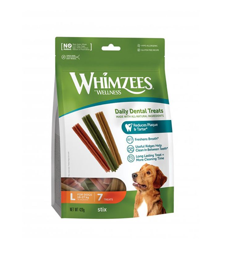 Whimzees Stix L 7 ks