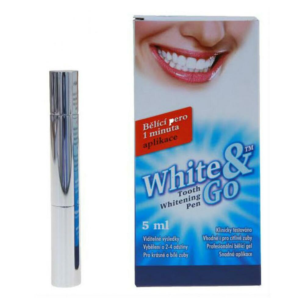 WHITE GO  Whitening pen Bělící zubní pero 5 ml