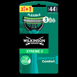 Wilkinson Xtreme3 Sensitive Comfort pánský jednorázový holicí strojek 3+1 ks