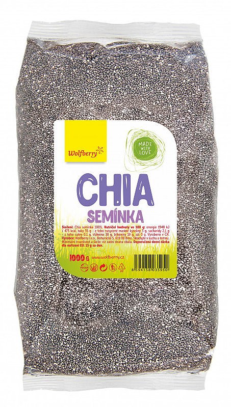 WOLFBERRY Chia semínka 1000 g