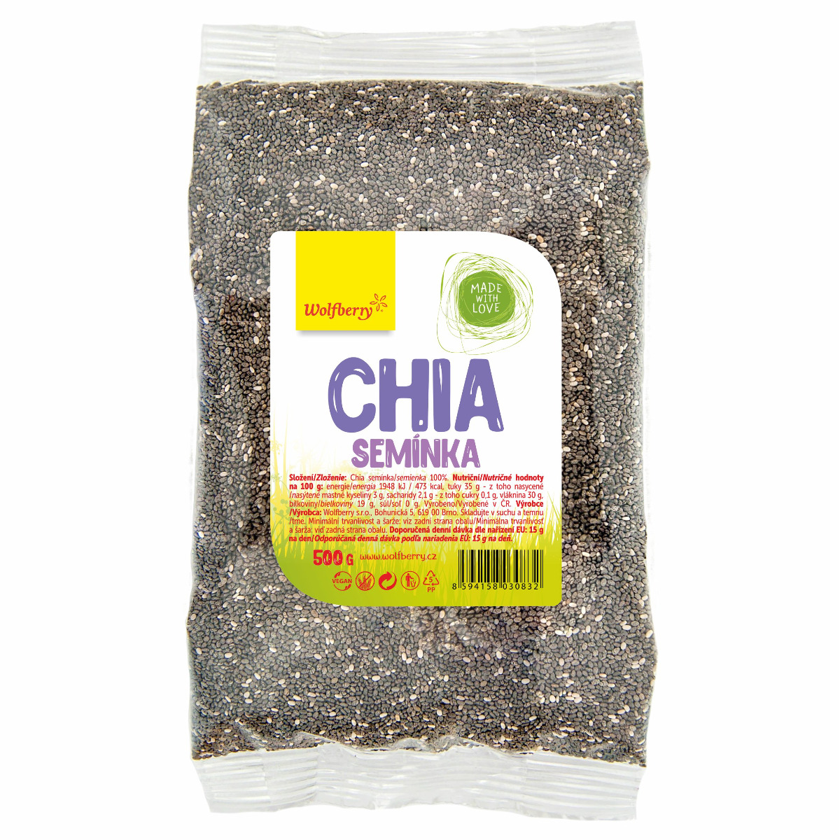 Wolfberry Chia semínka 500 g