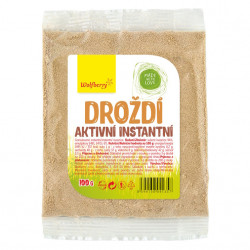 WOLFBERRY Droždí aktivní instantní kvasnice 100 g