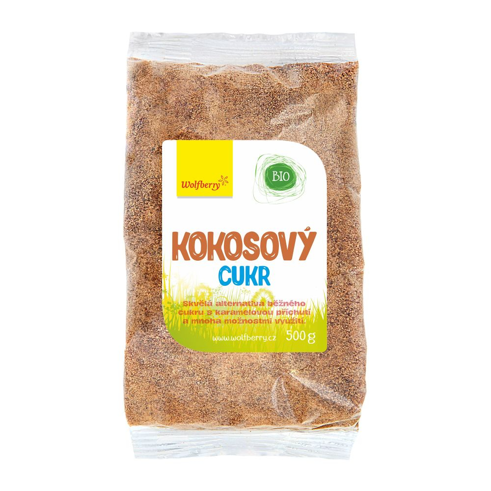 WOLFBERRY Kokosový cukr BIO 500 g