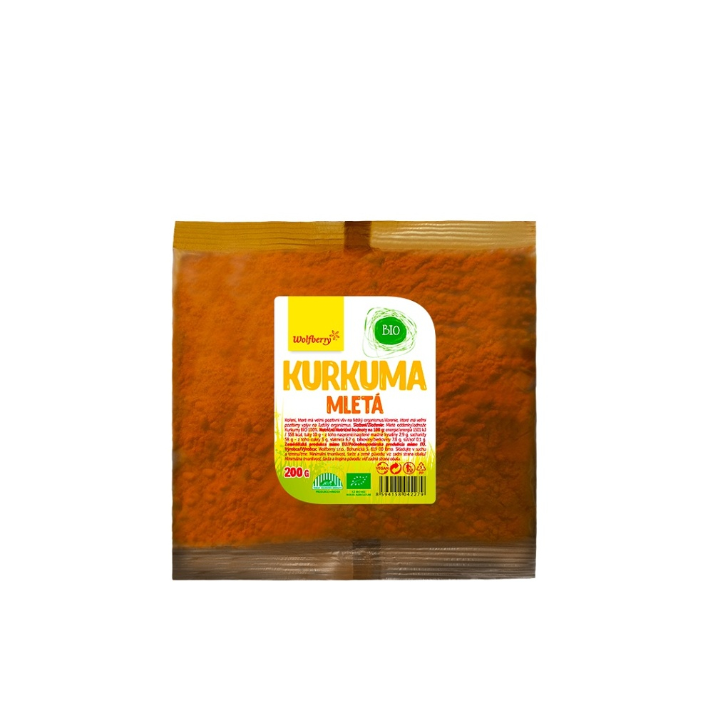 WOLFBERRY Kurkuma mletá 200 g BIO