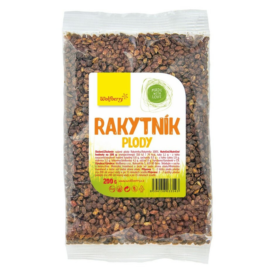 WOLFBERRY Rakytník plod 200 g