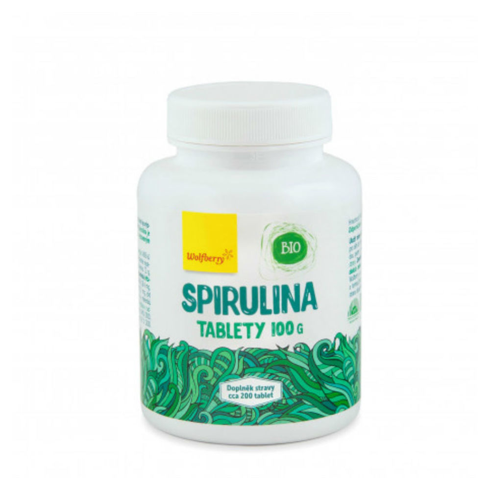 WOLFBERRY Spirulina BIO 200 tablet