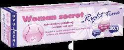 WOMAN SECRET Ovulační test Right Time proužkový 20 ks