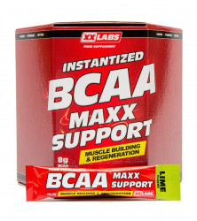 Xxlabs BCAA Maxx Support příchuť limetka 620 g/60 sáčků