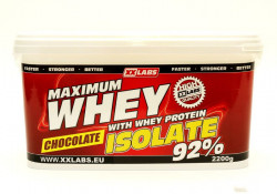 Xxlabs Maximum Whey Protein Isolate 92  čokoláda 2200 g