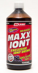 Xxlabs Maxx Iont Sport drink  černý rybíz nápoj 1000 ml