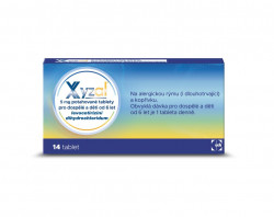 Xyzal 5 mg 14 tablet