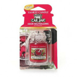 YANKEE CANDLE Luxusní visačka do auta Red Raspberry 1 kus