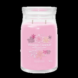 YANKEE CANDLE Signature sklo 2 knoty, Snowflake Kisses 567 g