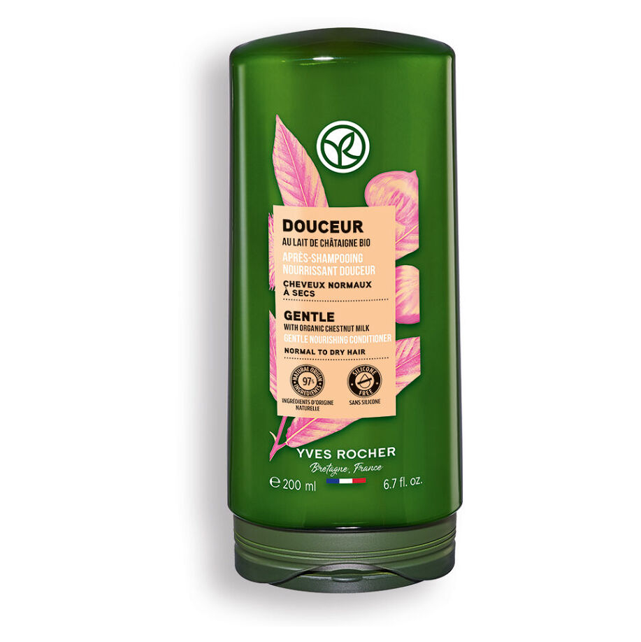 YVES ROCHER Jemný kondicionér s bio kaštanovým mlékem 200 ml