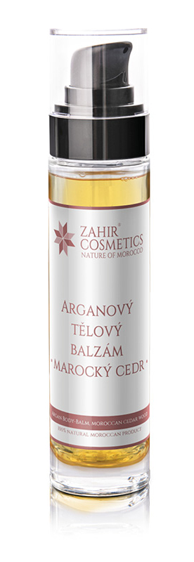 ZAHIR COSMETICS Arganový tělový balzám MAROCKÝ CEDR 50 ml