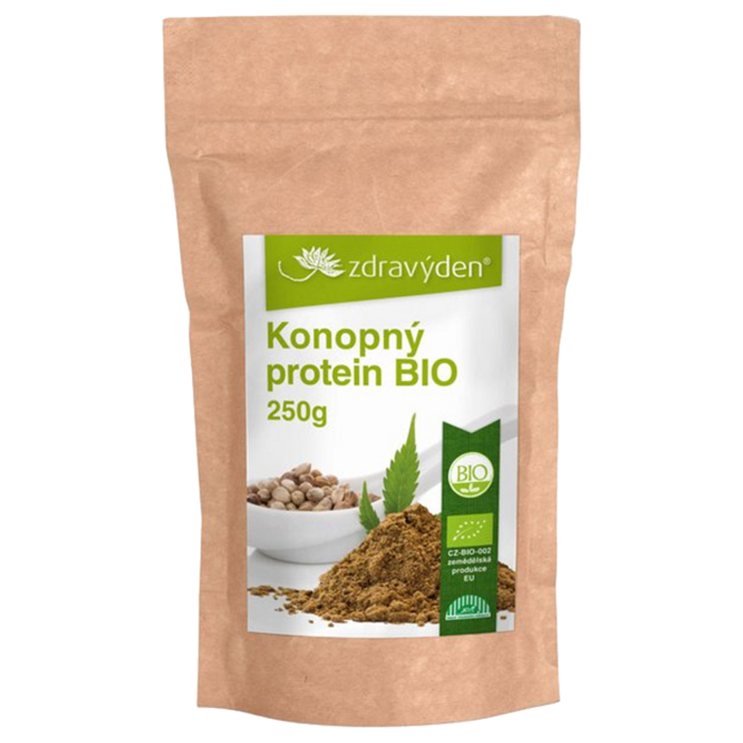 Zdravý den Konopný protein BIO - 250g