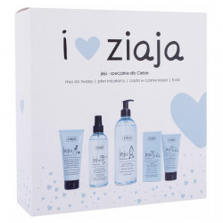 ZIAJA I Love Ziaja Jeju Micelární voda 390 ml + Pleťový peeling 75 ml + Pleťové tonikum 200 ml + Pleťová pěna 50 ml Dárkové balení