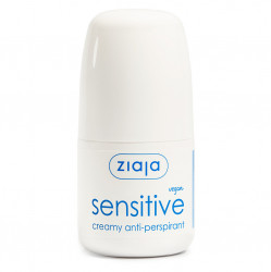 ZIAJA Krémový kuličkový antiperspirant Sensitive 60 ml