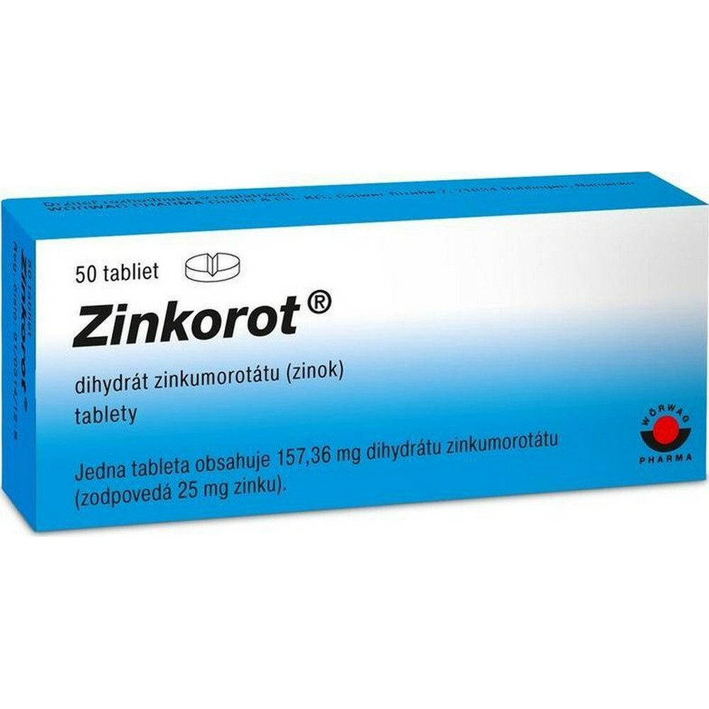 ZINKOROT 25 mg 50 tablet