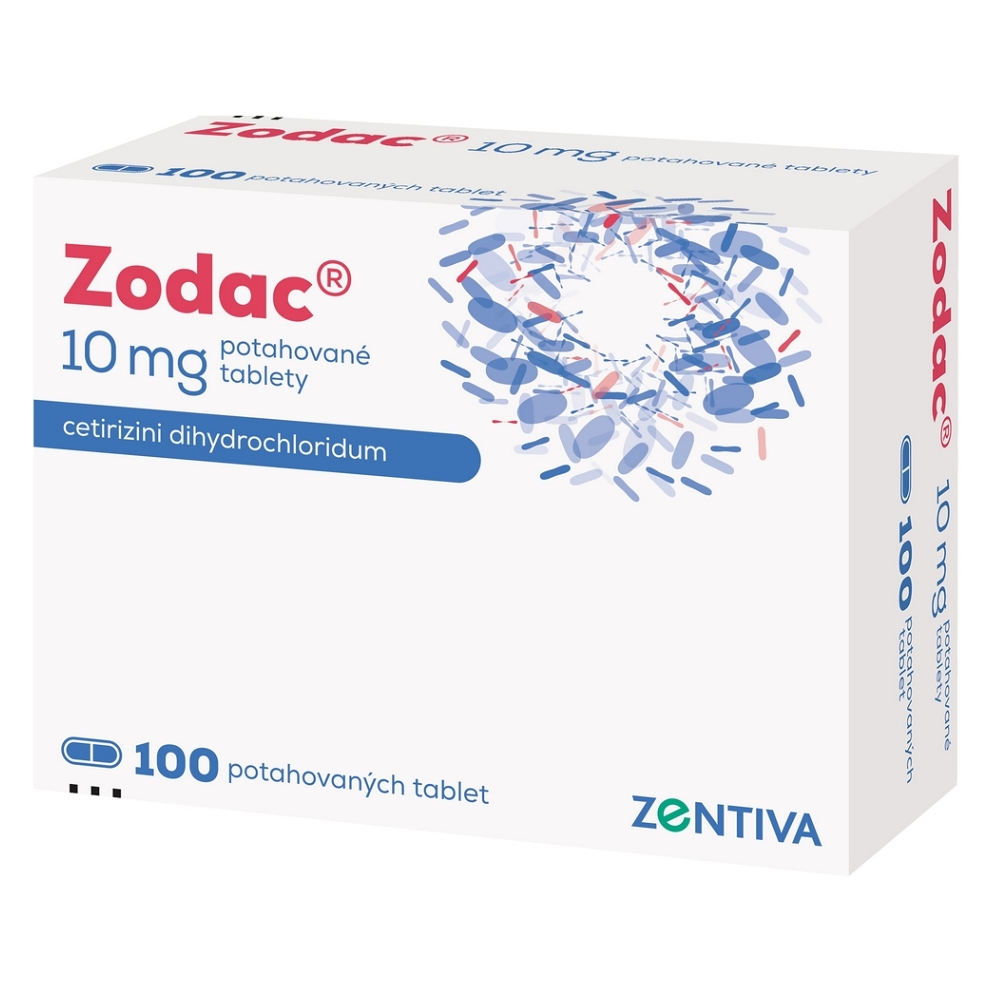 ZODAC 10mg 100 tablet