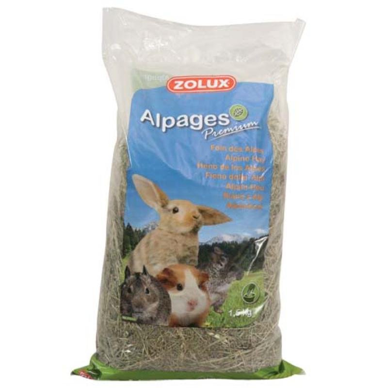 Zolux Alpské prémiové seno 1,5kg