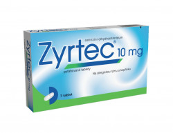 Zyrtec 10 mg 7 tablet